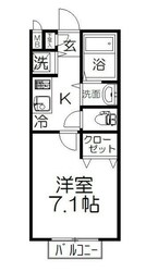 パセオ鈴谷の物件間取画像